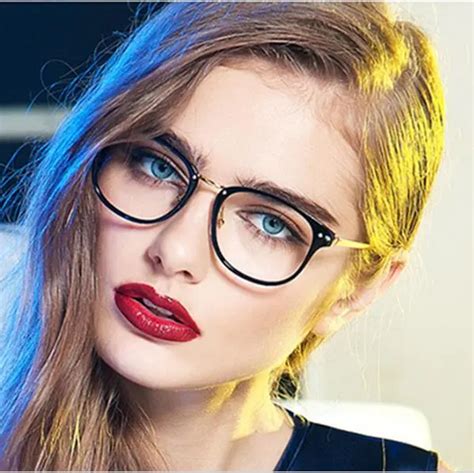 2016 fashion brand design glasses frames eyeglasses frame for women myopia optical mujer oculos