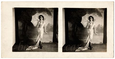 Boudoir Cards French Postcards Miss Fernande Stereo Photos