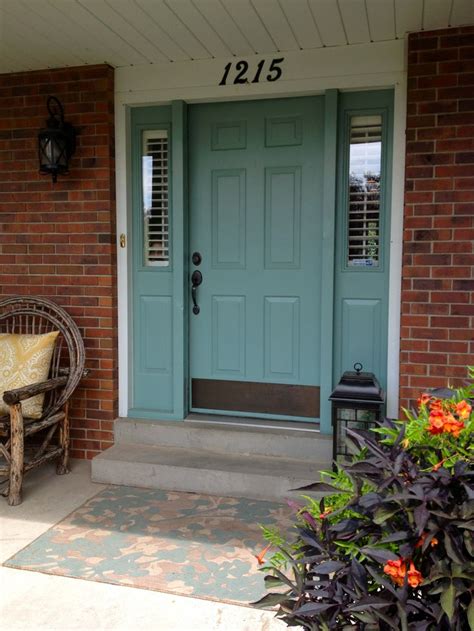 If you choose to paint your door two colors, i'd have only the red on the exterior. Painted front door - this is what I want to do- paint the ...