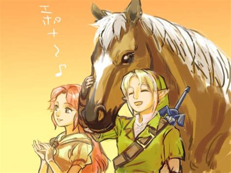 Legend Of Zelda Malon Epona And Link Ben Drowned The Legend Of