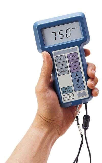 Tsi 8345 Velocicalc Air Velocity Meter With Straight Probe From Cole Parmer