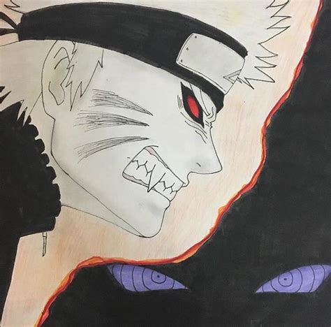 Heres A Naruto Drawing I Did Some Time Ago Dont Really