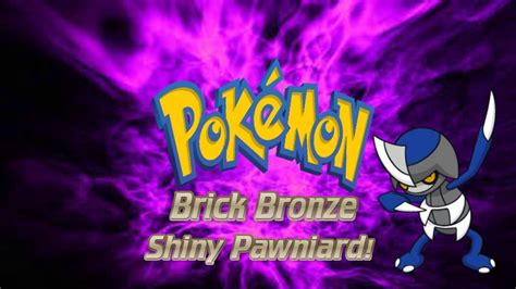 Roblox Pokemon Brick Bronze Extras Shiny Pawniard Youtube