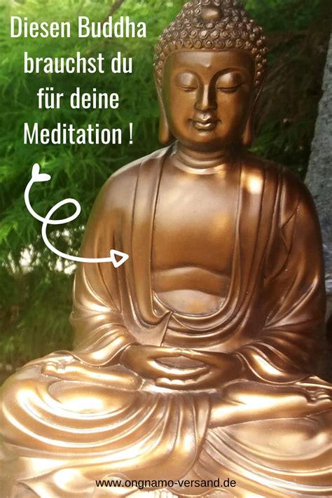 Buddha Meditation Statue Bronzefarben Cm Meditation Buddha
