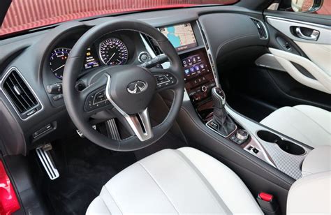Car Review 2019 Infiniti Q60 I Line Red Sport Driving
