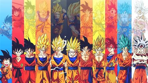 The Evolution Of Goku 1986 2018 Dragon Ball Youtube