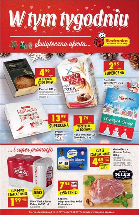 Najnowsza gazetka lidla pozwoli ci się zapoznać także z aktualnymi cenami warzyw i owoców, dzięki którym dostarczysz sobie mnóstwo witamin. Gazetka promocyjna i reklamowa Biedronka, "W tym tygodniu ...