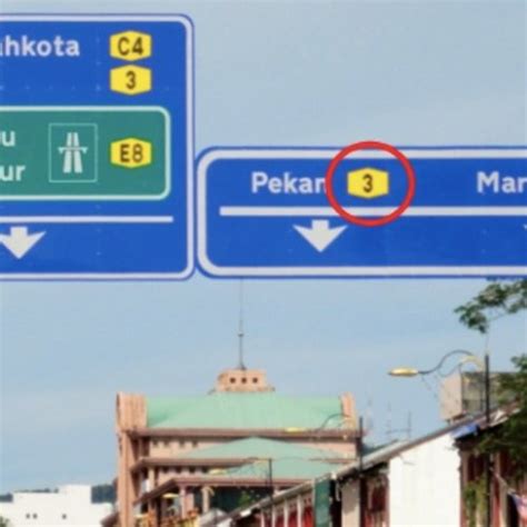 Maksudnya Signboard Papan Tanda Jalan Raya Kepentingan Mematuhi Papan