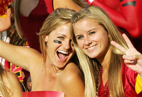 Paying Tribute To College Footballs Hottest Fans