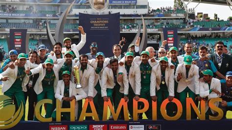 Icc Final Pakistan Vs India Pakistan Won By 180 Run News Fanphobia