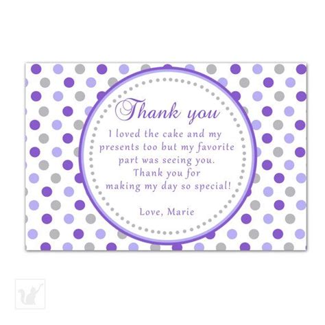 Adult Birthday Thank You Notes