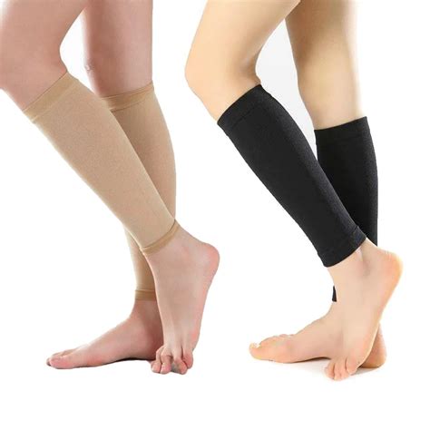 1pair miracle antifatigue compression stockings unisex prevent varicose veins knee socks