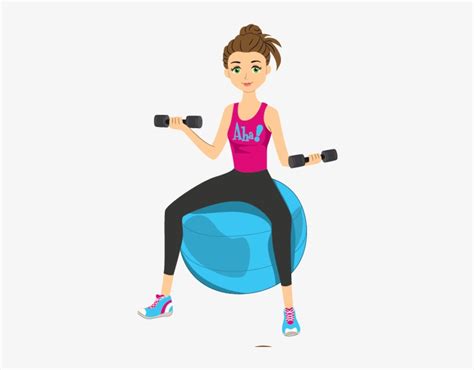 Fitness Cartoon Png Image Download Exercising Cartoon Images Png