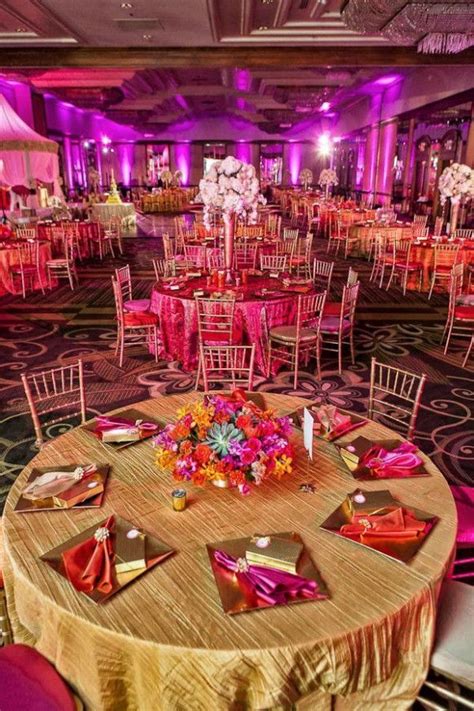 Orange And Pink Set Up Beautiful Stage Decor Idea For A Sangeet