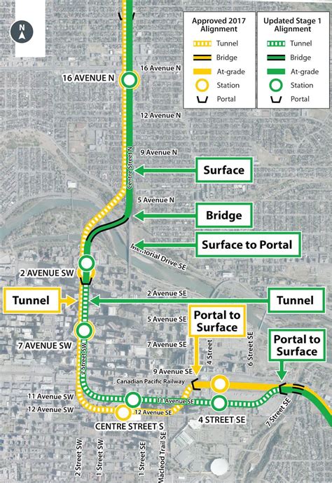 Calgary Green Line Lrt Map