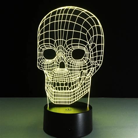 Anatomical Skull 3d Hologram Lamp Fanduco Ubicaciondepersonascdmxgobmx
