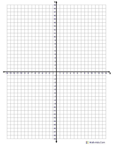 Graph Paper Printable Math Graph Paper Pertaining To Blank Graph With