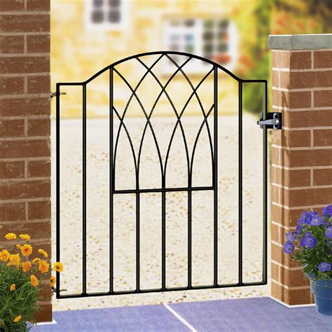 Verona Wrought Iron Style Metal Garden Gate Cheap Verona Wrought Iron