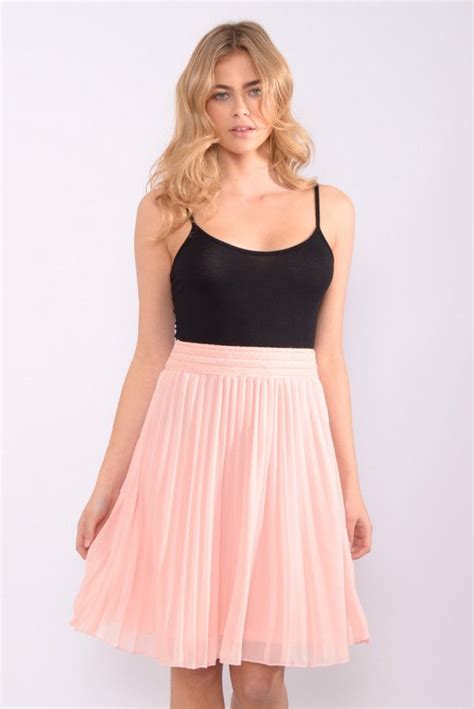 Rare Pink Pleated Midi Skirt Shopstyle Pink Pleated Midi Skirt