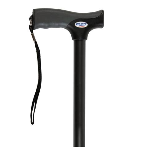 Equate Comfort Grip Walking Cane Height Adjustable Cane With Wrist