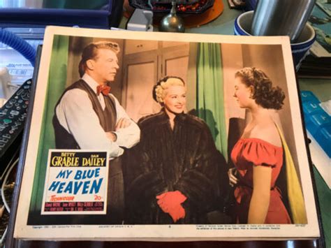My Blue Heaven 1950 20th Century Fox Musical Lobbycard Betty Grable