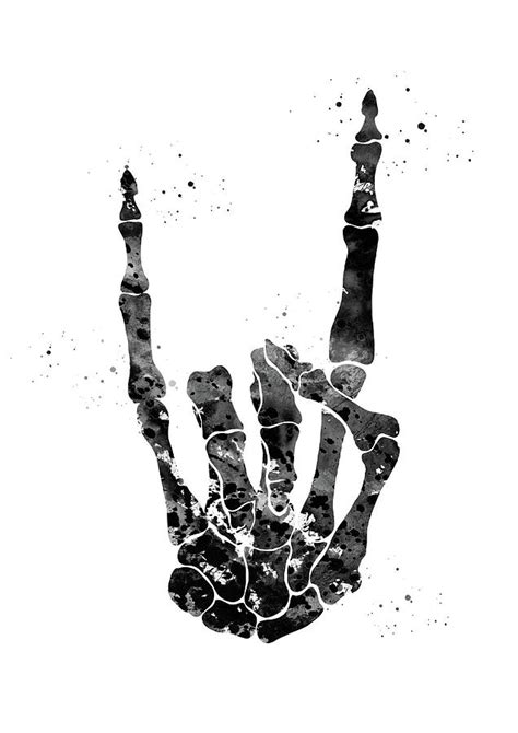 Heavy Metal Hand Sign Digital Art By Erzebet S Fine Art America