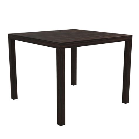 dhp parsons square dining table multiple colors