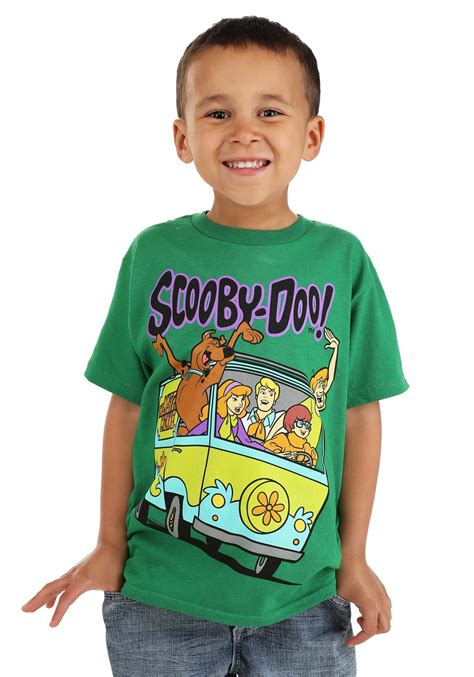 Kids Scooby Doo Mystery Machine T Shirt