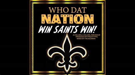 Who Dat Nation Win Saints Win Youtube