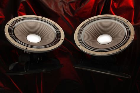 Jbl D123 Vintage Alnico 12 Extended Range Woofers Speaker D 123 8 On