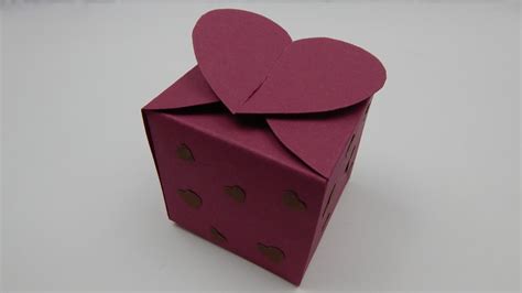I had really done a lot of shopping this year and realized i didn't have any gift boxes, so i immediately got on youtube and found a brilliant video tutorial showing exactly how make a diy gift box with card stock and i had to give it a go. How to make a gift box with hearts valentines day DIY ...