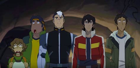 Shiro Keith Lance Hunk And Pidge The Future Paladins Of Voltron From