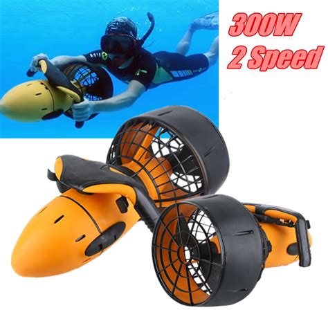 Waterproof 300w Electric Underwater Sea Scooter Dual Speed Propeller Drving Pool Rc Submarine