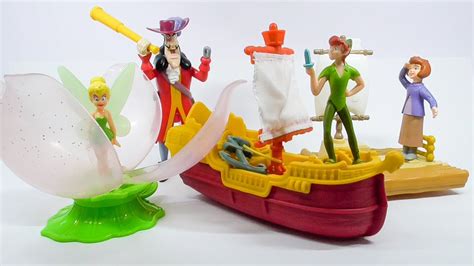 2002 Peter Pan 2 The Secret Of Neverland Mcdonalds Happy Meal Toys