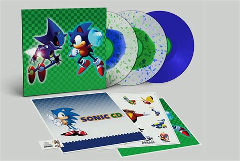 Original Japanese Score To Sonic Cd Sprints Onto Limited Edition 3xlp