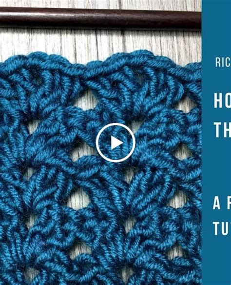 Crochet Iris Stitch How To Crochet