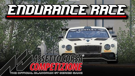 Assetto Corsa Competizione Spa Hour Driver Swap Endurance Race Sim