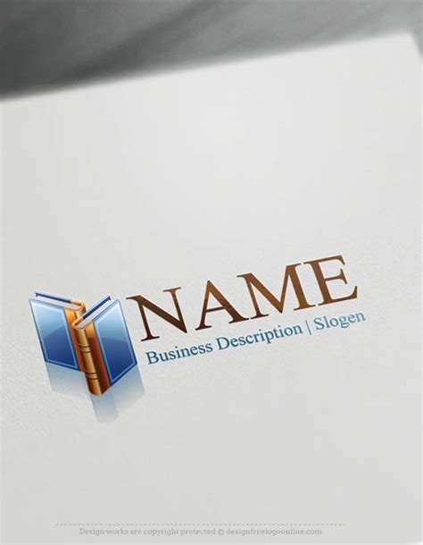 Create A Logo Free Books Logo Templates