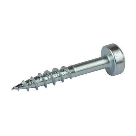 Kreg 815732 Zinc Pocket Hole Screws Pan Head Coarse No7 X 1 500 Pack