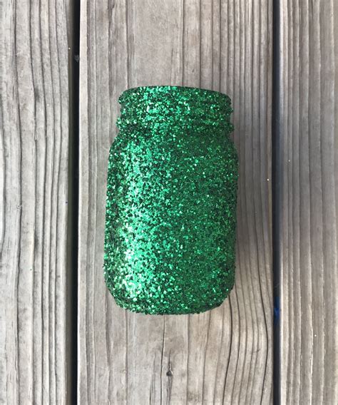 Glitter Mason Jar With Images Glitter Mason Jars