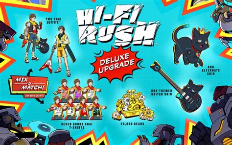 Buy Hi Fi Rush Deluxe Edition Upgrade Pack Steam Pc Key