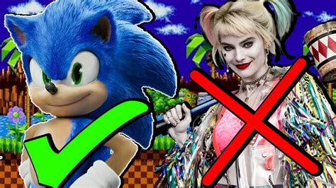 How The Sonic Movie Defied Critics And Destroyed Harley Quinn Youtube