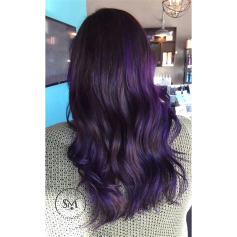 Vivid Purple Hair Color By Stylistmandie Hair Color Purple Purple