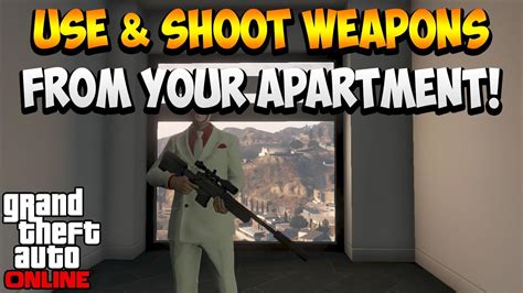 Gta 5 Online How To Use And Shoot Weapons Inside Your