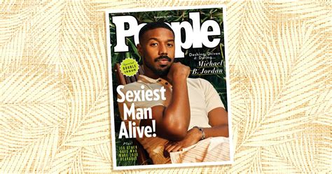 Michael B Jordan Named Peoples Sexiest Man Alive