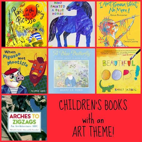 Preschool Picture Books About Art And Artists Art Books For Kids