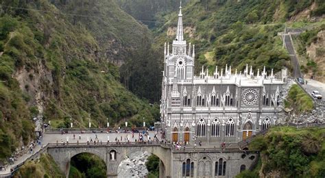 El Santuario De Las Lajas Una Maravilla De Colombia Al Borde De Un