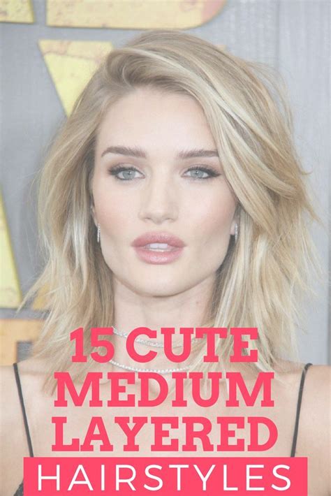 Check spelling or type a new query. 15 of the Cutest Medium Length Layered Hairstyles + Must ...