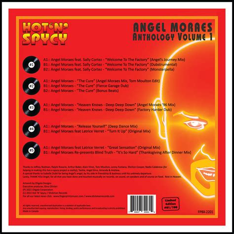 22 021 Hot N Spicy Angel Moraes Anthology Vol1 Boxset Kay Dee
