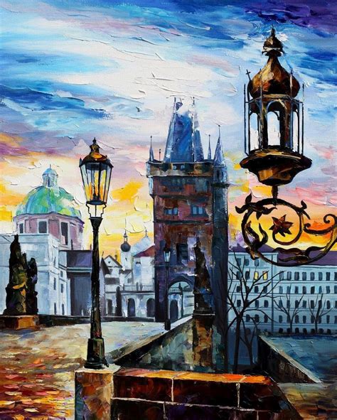 Cityscape Painting Old City City Oil Painting On Canvas By